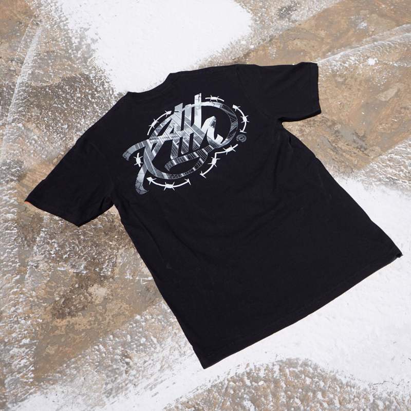 Athens Hardcore represent tshirt - black